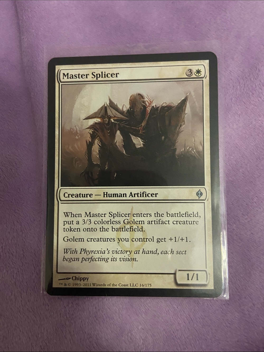 Magic: The Gathering Master Splicer - White Creature Card